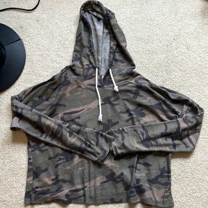 Charlotte Russe cropped hoodie